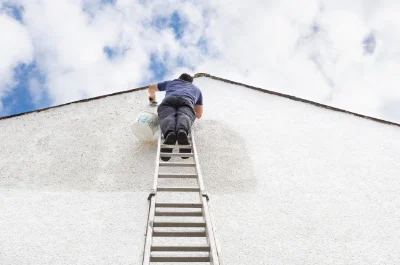 Peinture extérieure à Médavy — façades et ravalement